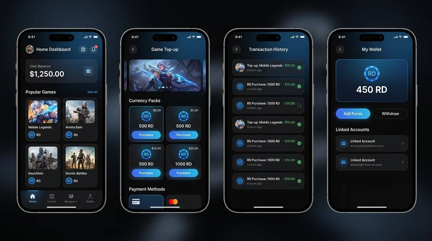 Gameplay Royal Dream dengan chip gold dari Mail 33pakgame