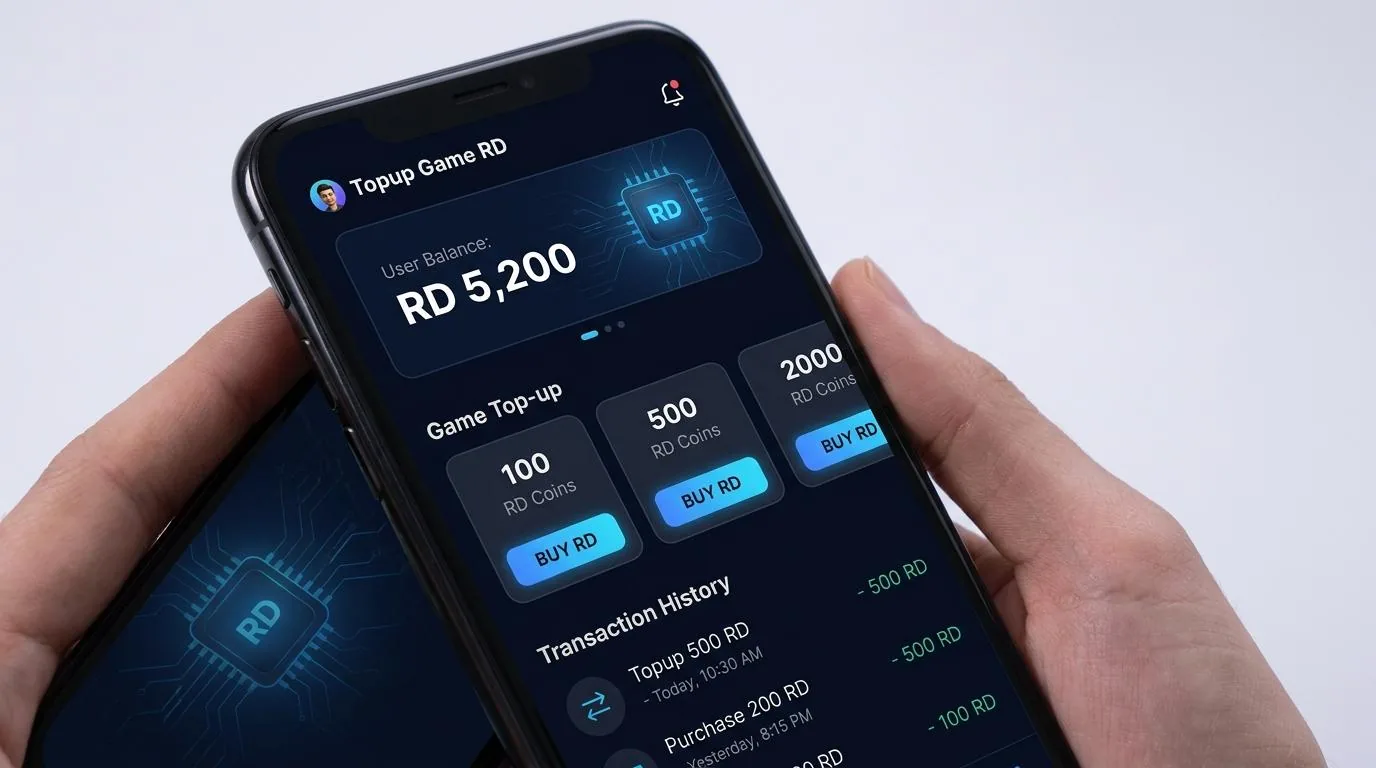 Pemain Royal Dream topup via QRIS di Mail 33pakgame